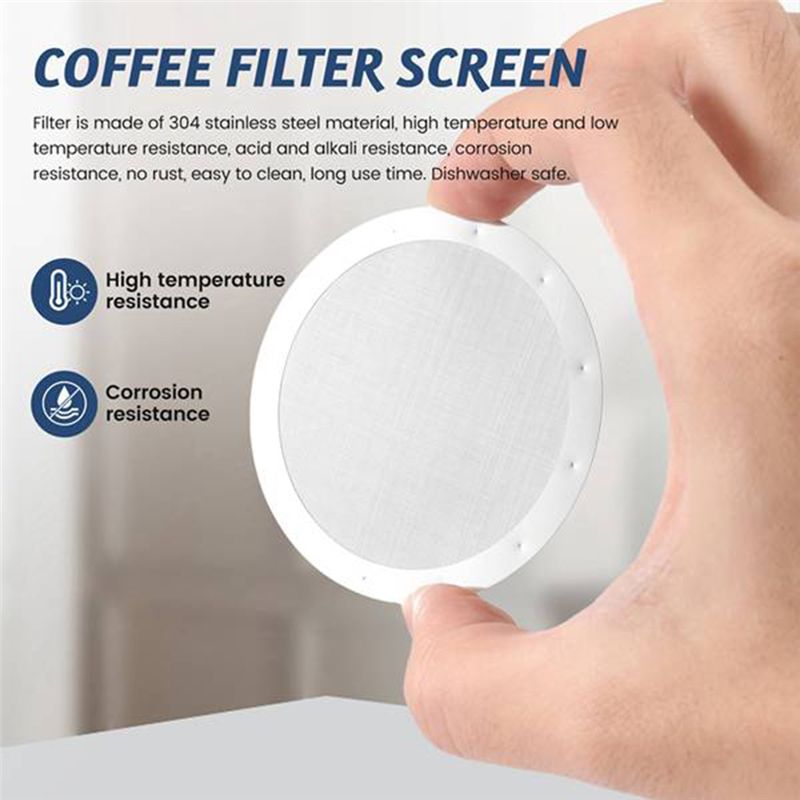 J1UL1N 30 Pack Metal Reusable  - Aeropress Coffee Maker 评论和价格