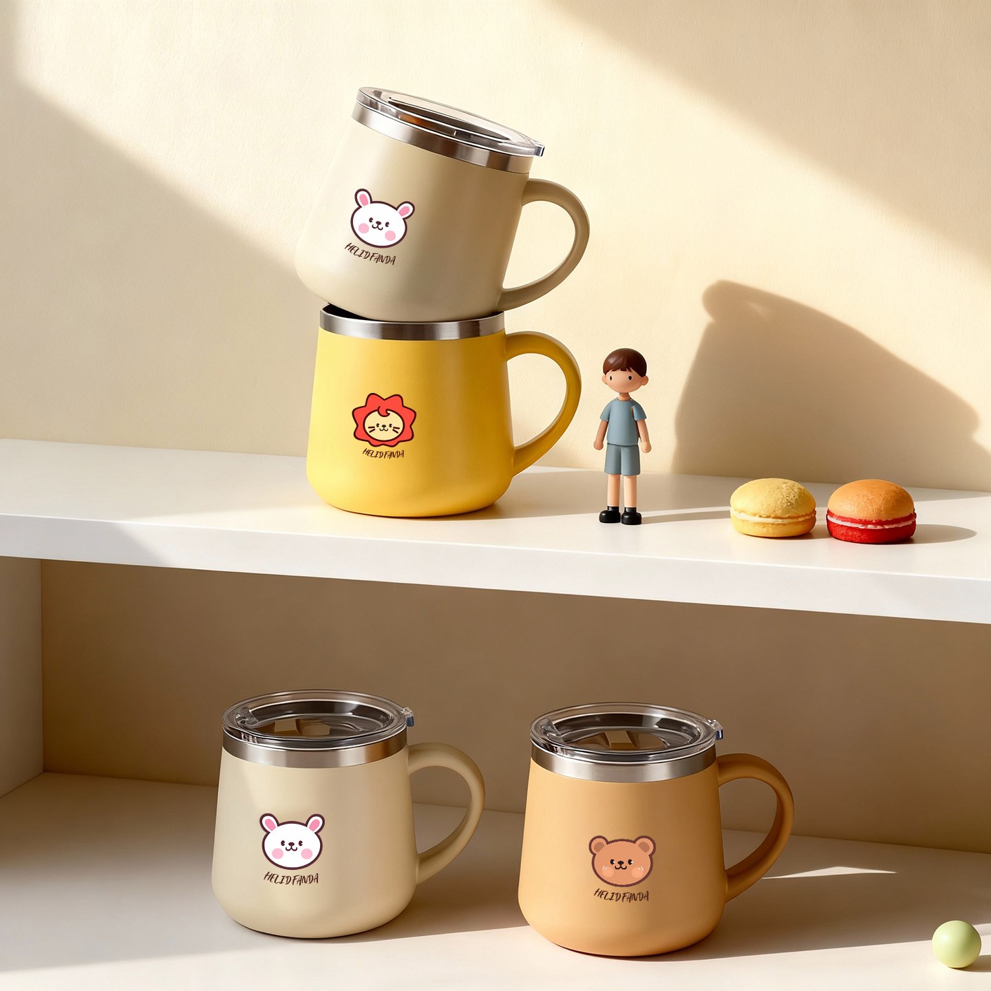 430ML Cartoon 316 Stainless St - Double Wall Mug 评论和价格