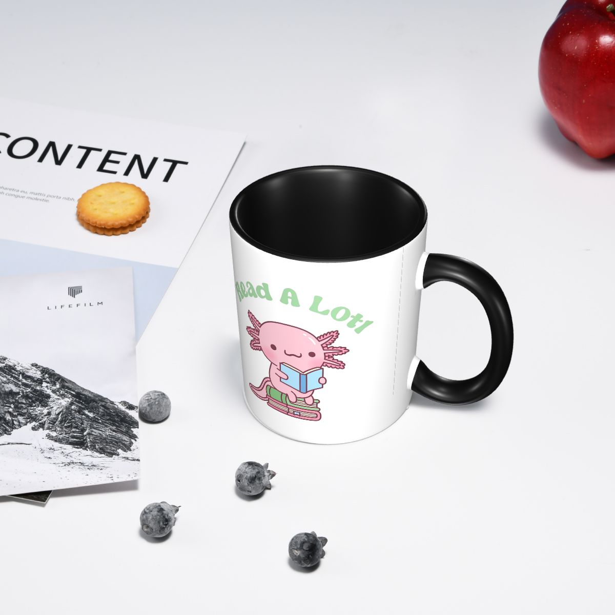 Cute Read A Lotl Like An Axolo - Coffee Tea Like 评论和价格