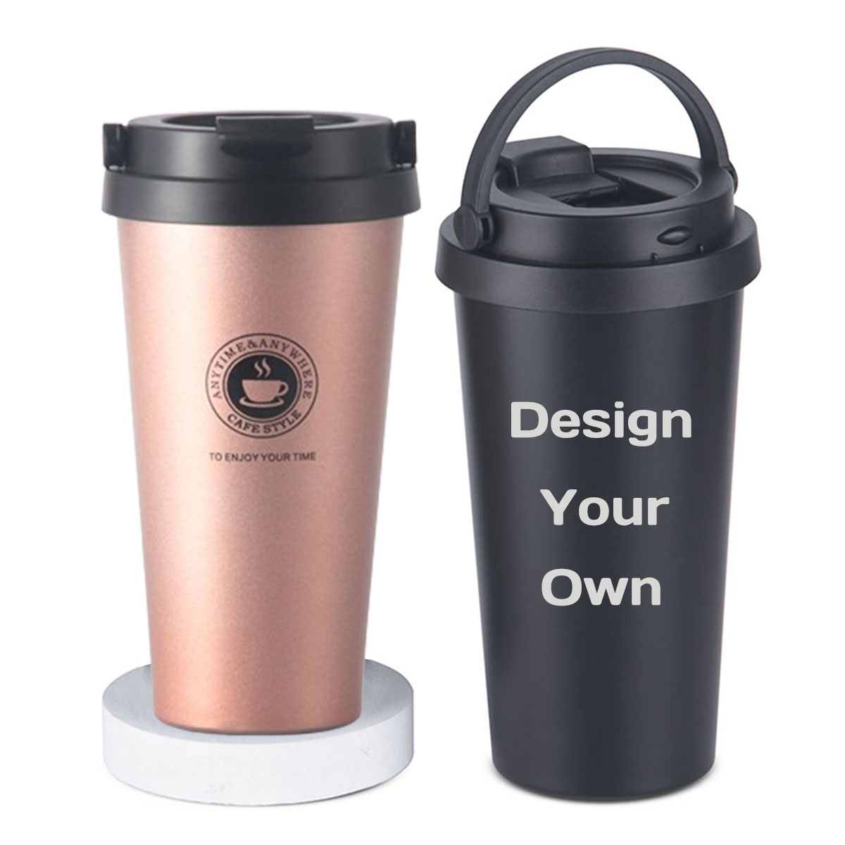 Insulated Travel Coffee Mug 16 - Double Wall Mug 评论和价格