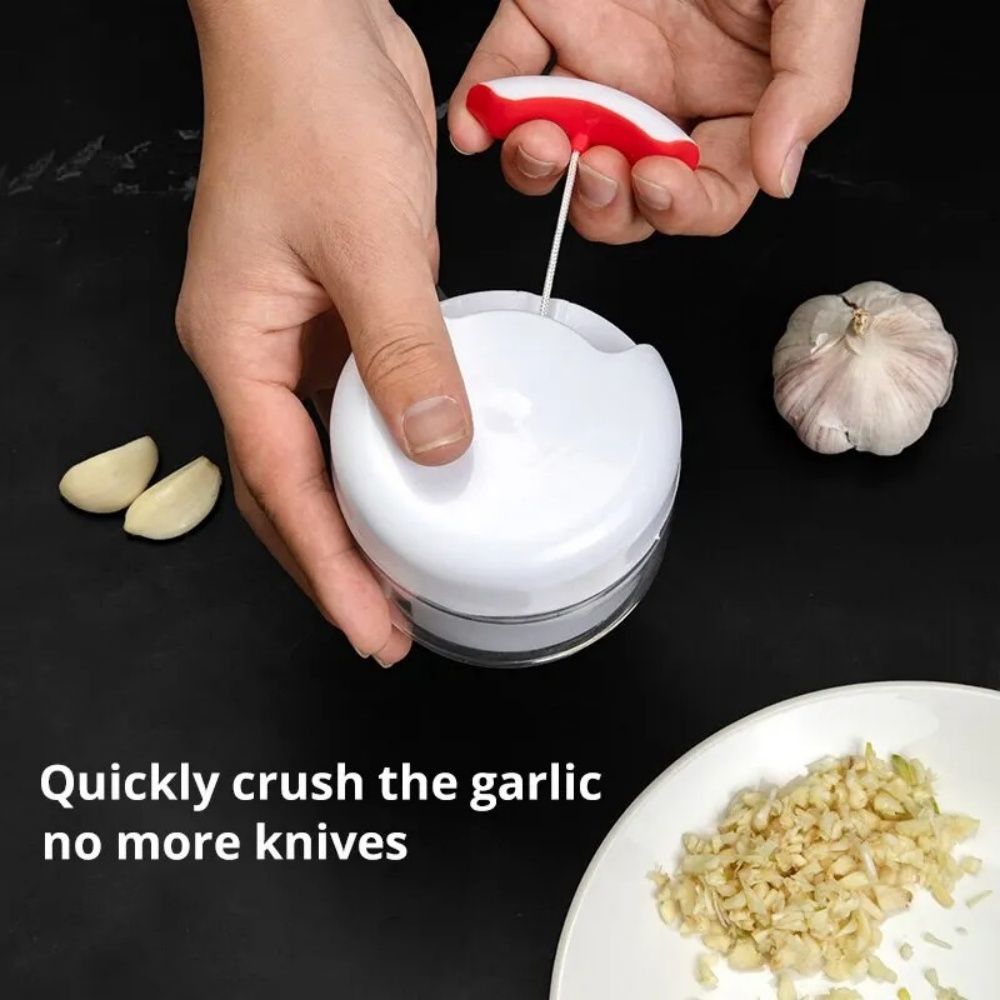 Manual Garlic Masher Hand Pull - Burr Hand Grinder 评论和价格