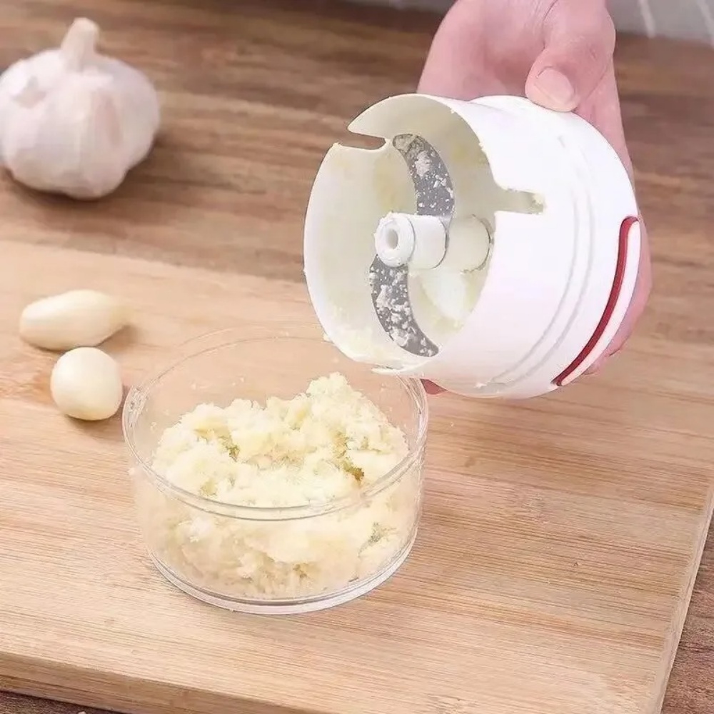 Manual Garlic Masher Hand Pull - Burr Hand Grinder 评论和价格