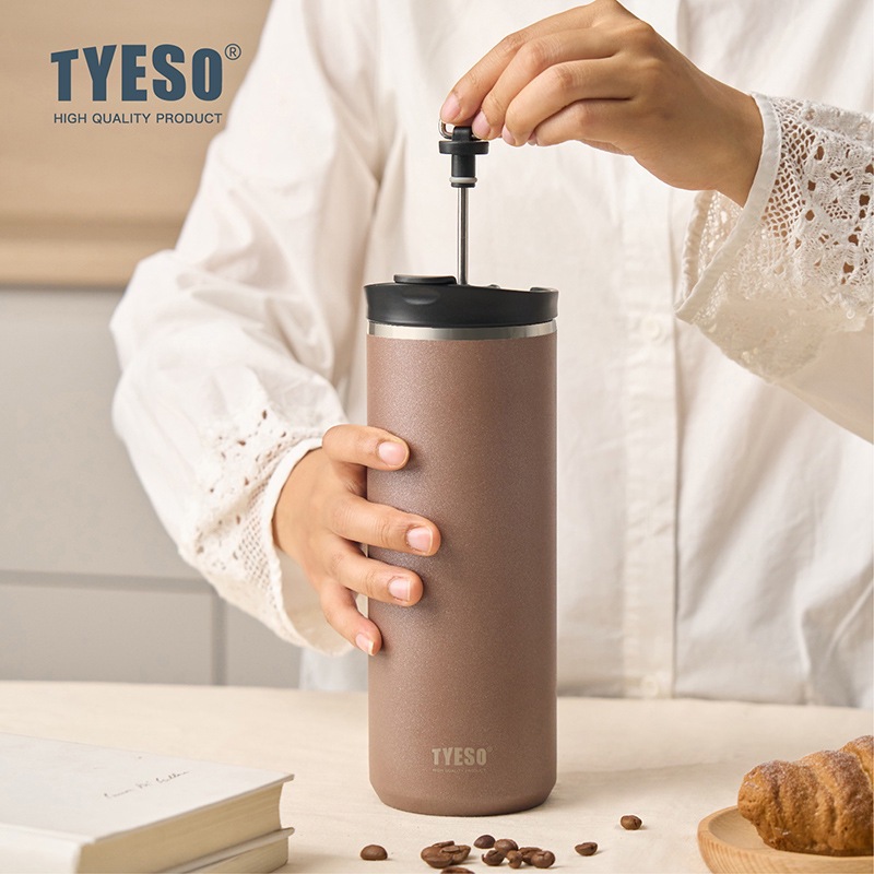 TYESO 600ML Outdoor Handmade C - French Press Glass 评论和价格