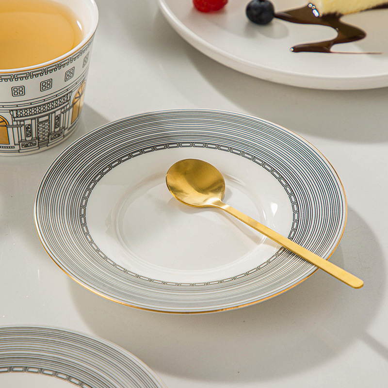 Architectural Cup and Saucer C - Coffee Tea Mix 评论和价格