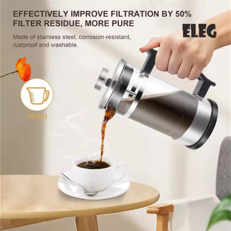 Coffee French Press Pot With F - French Press Glass 评论和价格